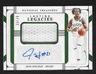 2021-22 National Treasures Jrue Holiday Lasting Legacies Jersey Auto 39/49