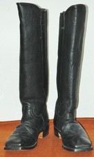 Civil War Men's Leather Cavalry Tall Boots Sizes 10.5-11
