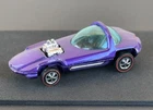 Vintage Hot Wheels Redline 1968 GLOSSY Purple Silhouette HK - DARK Int., MINTY!