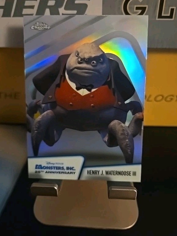 2026 Topps Chrome Disney #MI-3 Henry J. Waternoose III Monsters Inc. 