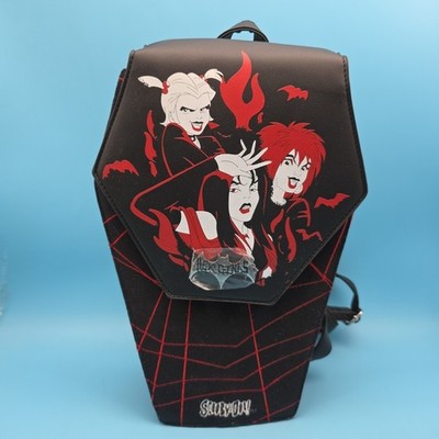 Biowolrd Scooby Doo The Hex Girls 25th Anniversary Coffin Mini Backpack RARE