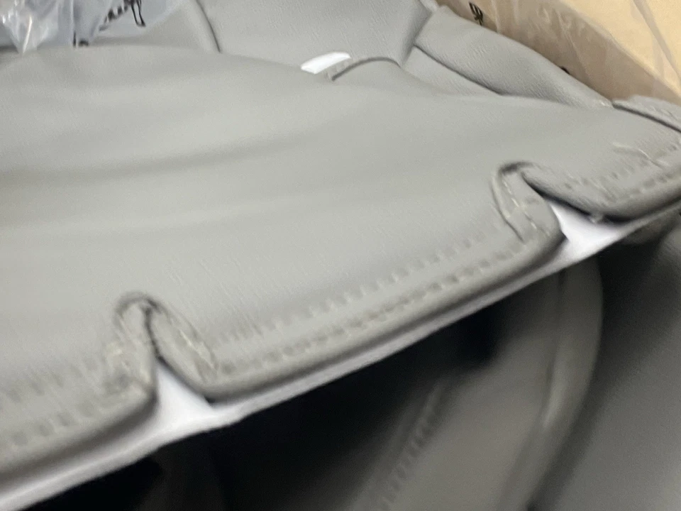 Fundas de asiento cubiertas 19-24 Subaru Forester 1 fila tela de cuero sintético gris Foto 4 de 4