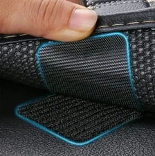 20 Pairs Double-Sided Carpet Grips Anti-Slip Adhesive Pads for Rugs & Mats - NEW