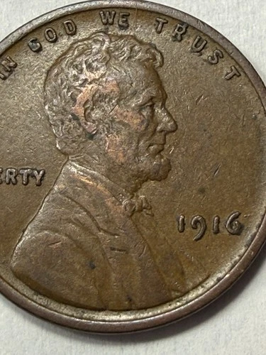 ** 1916 LINCOLN CENT- XF  (UPGRADE THAT SPOT IN YOUR SET)  PRICED TO SELL 🔥**