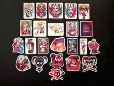 Harley Quinn Suicide Squad DC Comics The Joker Batman Superhero Vinyl Stickers
