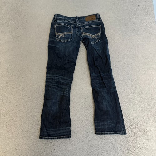 BKE Buckle Aiden Jeans Herren Größe 26 S Bootleg Blau - Bild 7 von 9