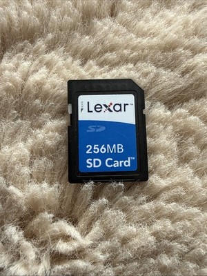 Lexar 256 MB SD Karte 