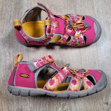 Keen Seacamp II CNX Washable Sandals Pink Girls Size 2 Shoes Water Shoe