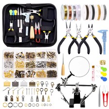 1489Pcs Jewelry Making Kit - Supplies with Pliers, Wires, Findings for Making...