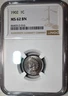 NGC MS-62 BN 1902 Indian Head Cent, Highly Lustrous, Frosty specimen.