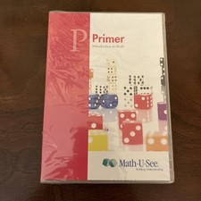 MATH-U-SEE PRIMER INTRODUCTION TO MATH DVD~Ho...