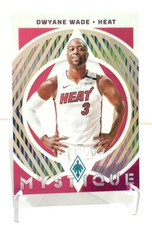 #'d /99! Dwayne Wade 2023-24 Panini Phoenix MYSTIQUE #'d 49/99 Miami Heat