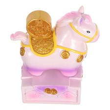  Chinese Horse Stamp Figure Resin Chinese Zodiac Animal Sculpture Luck Mini