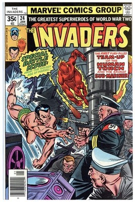Invaders # 24   VERY FINE    January 1978    Gil Kane cover   See photos