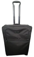 TUMI Alpha 2 24" Expandable Upright Wheeled Luggage Black 22024DH Very Good