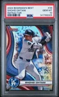 141768305 Shohei Ohtani 2024 Bowman's Best #33 Refractor PSA 10