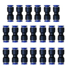 5/16" or 8mm OD Pneumatic quick Connector Push to Connect fittings Straight U...