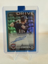 2024 Topps Pro Debut - Cutter Coffey #PD-113 Blue Foil Autographs /150 (AU, RC)