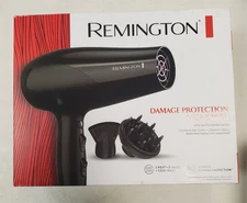 Remington Damage Protection Hair Dryer Diffuser & Concentrator Black (4306) E9H
