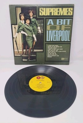 The Supremes A Bit Of Liverpool Vinyl Motown Record 1964 Canada MO 623 Phonodisc