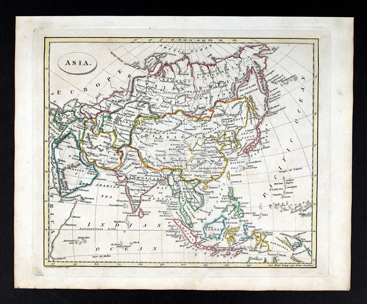 Preços baixos em Arábia Saudita Antigo Original Antigo Asia, Atlas