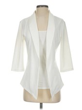 Assorted Brands Women Ivory Blazer S