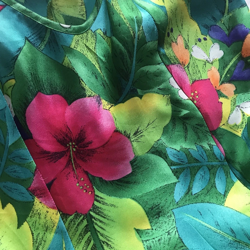 VTG Y2K Babydoll Mini Chemise Lingerie Nightie P Petites Slip Satin Fairy Resort - Image 4 of 4