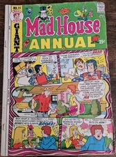 Vintage Mad House Annual No. 11 Archie Series Giant Comic Book 1973-74 Edition