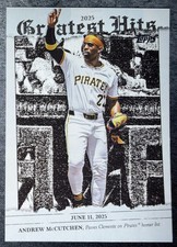2026 Topps Series 1 - 2025 Greatest Hits Andrew McCutchen #GH-11