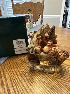 "JUNGLE BOOK" Harmony Kingdom The Walt Disney Gallery 2002 Mint In Box WDWRJB
