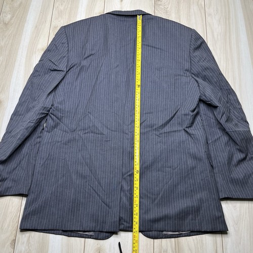 Costume noir Chester Barrie pour Austin Reed 44 long SAVILE