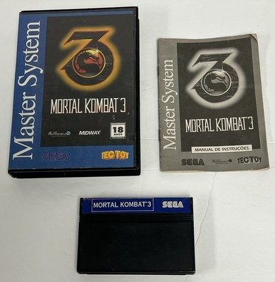Mortal Kombat 3 - Sega Master System - Tec Toy | CIB | TESTED | AUTHENTIC