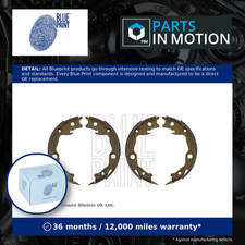 Handbrake Shoes Set fits NISSAN X-TRAIL T31 2.0D 07 to 14 Parking Blue Print New
