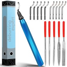 Entgrater Werkzeug Set 11 Klingen 5 Feilen Metallgriff Handwerkzeug 3D-Druck