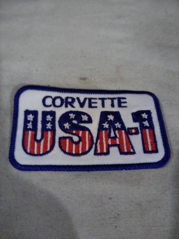 Usa 1 Chevrolet Corvette Patch