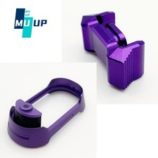 2 Pcs Combo kits for GLOCK 43X 48 Flared Magwell and Racker Jacker Purple Color