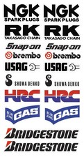 Fe Honda Racing Cbr Sticker Set Technical Sponsors Sbk Motogp Hrc Race Rr R