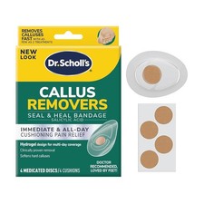 Dr. Scholl's Callus Remover Seal  Heal Bandage Cushion, Hydrogel Technology 4ct
