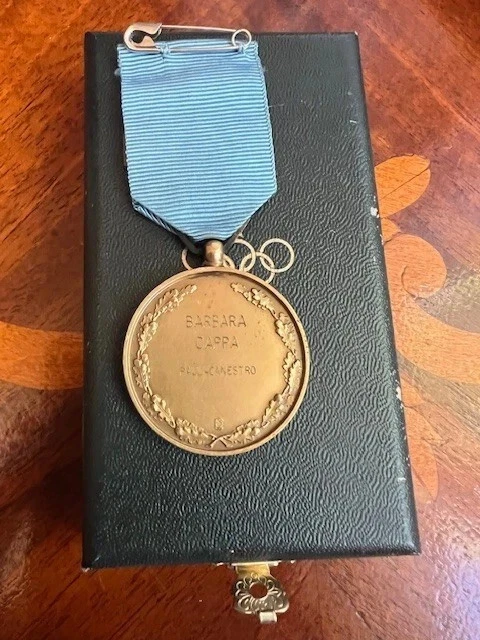 Italian National Olympic Committee participation Olympic medal award-basketball - Image 4 of 4