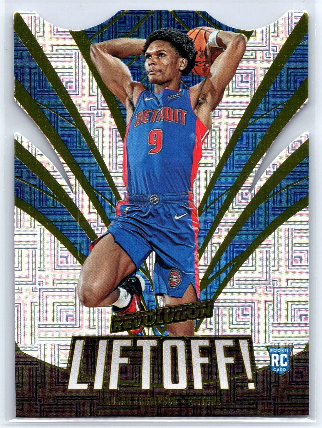 2023-24 Panini Revolution Liftoff Levels Die Cut #10 Ausar Thompson