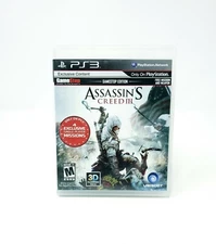 Assassin's Creed III GameStop Edition (Playstation 3) PS3 Complete CIB 