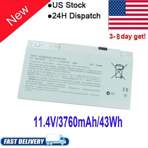 New VGP-BPS33 Battery for Sony VAIO SVT-14 SVT-15 T15 T14 Ultrabooks