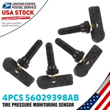 4Pcs OEM# 56029398AB 68241067AB Fit for CHRYSLER JEEP DODGE TPMS TIRE SENSOR New
