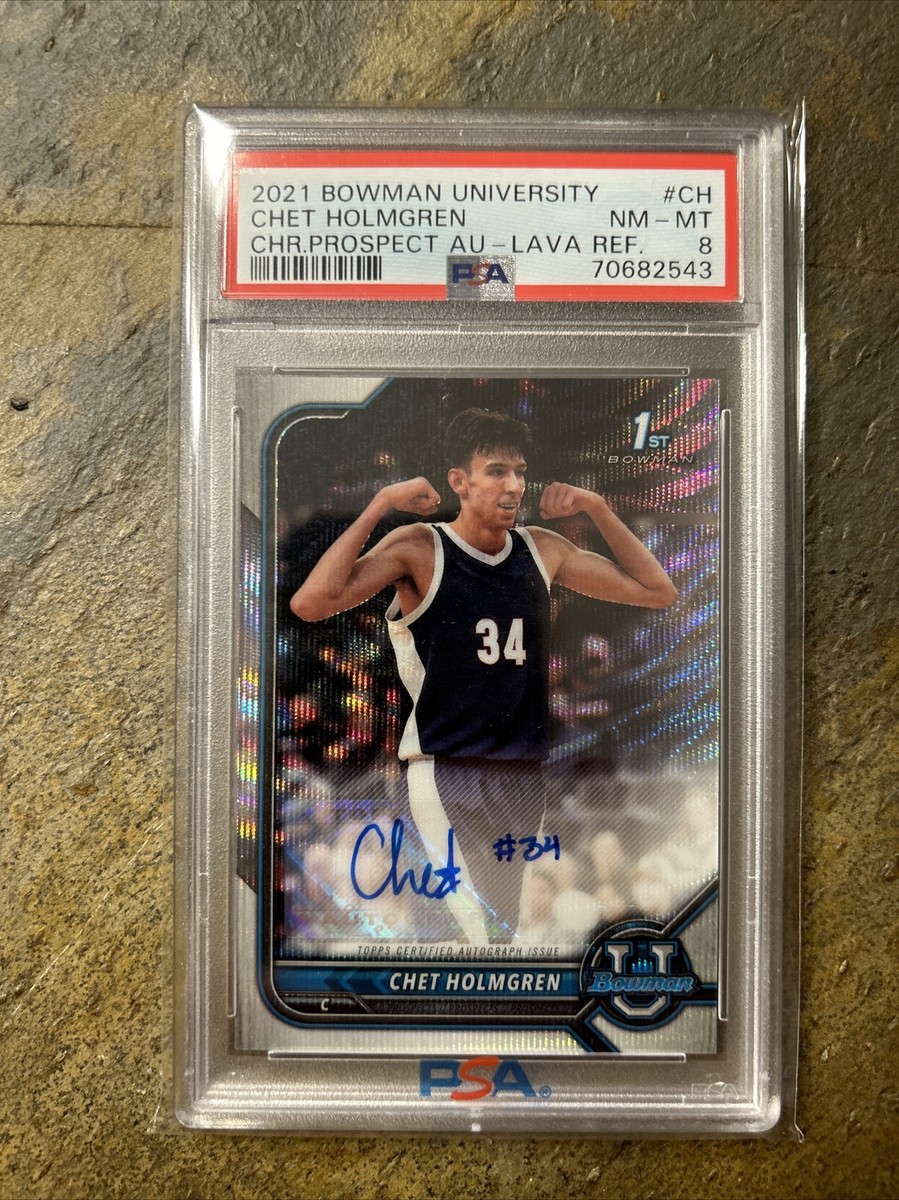 スポーツ選手 Chet Holmgren /25 RC AUTO 2022-23 Chronicles Chet Holmgren Hometown Heroes Rookie Auto
