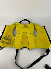 West Marine Child Life Jacket 30-50 Lbs U.S.C.G Approved Type III Yellow  Blue