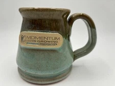 Sunset Hill Stoneware Coffee Mug  “Momentum Is Growing “