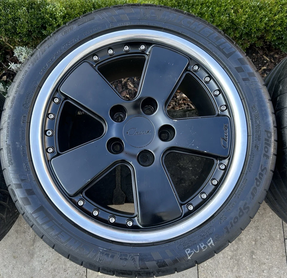 BBS Classixs RT137 RT138 FELGEN ZBH Porsche Wheels Rim 8,5+10x 18 996 993 964 - Bild 4 von 4