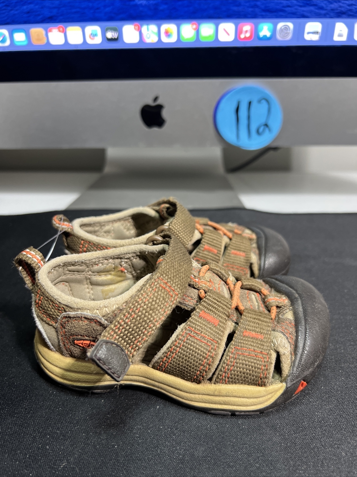 Sandali Keen Newport marroni taglia 4 bambino bambino ragazzo passeggio escursionismo impermeabili