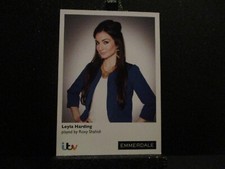 Roxy Shahidi (Leyla Harding) Emmerdale Original Cast Card. Tv Actress Dancer