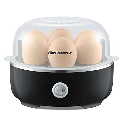 Elite Gourmet 7-Egg Electric Cooker - Versatile Soft to Hard Boil
Opens in a new window or tab